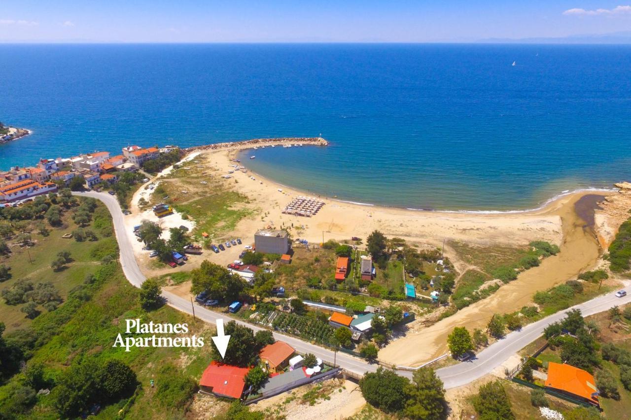 Platanes Apartments สกาลา มาริออน ภายนอก รูปภาพ